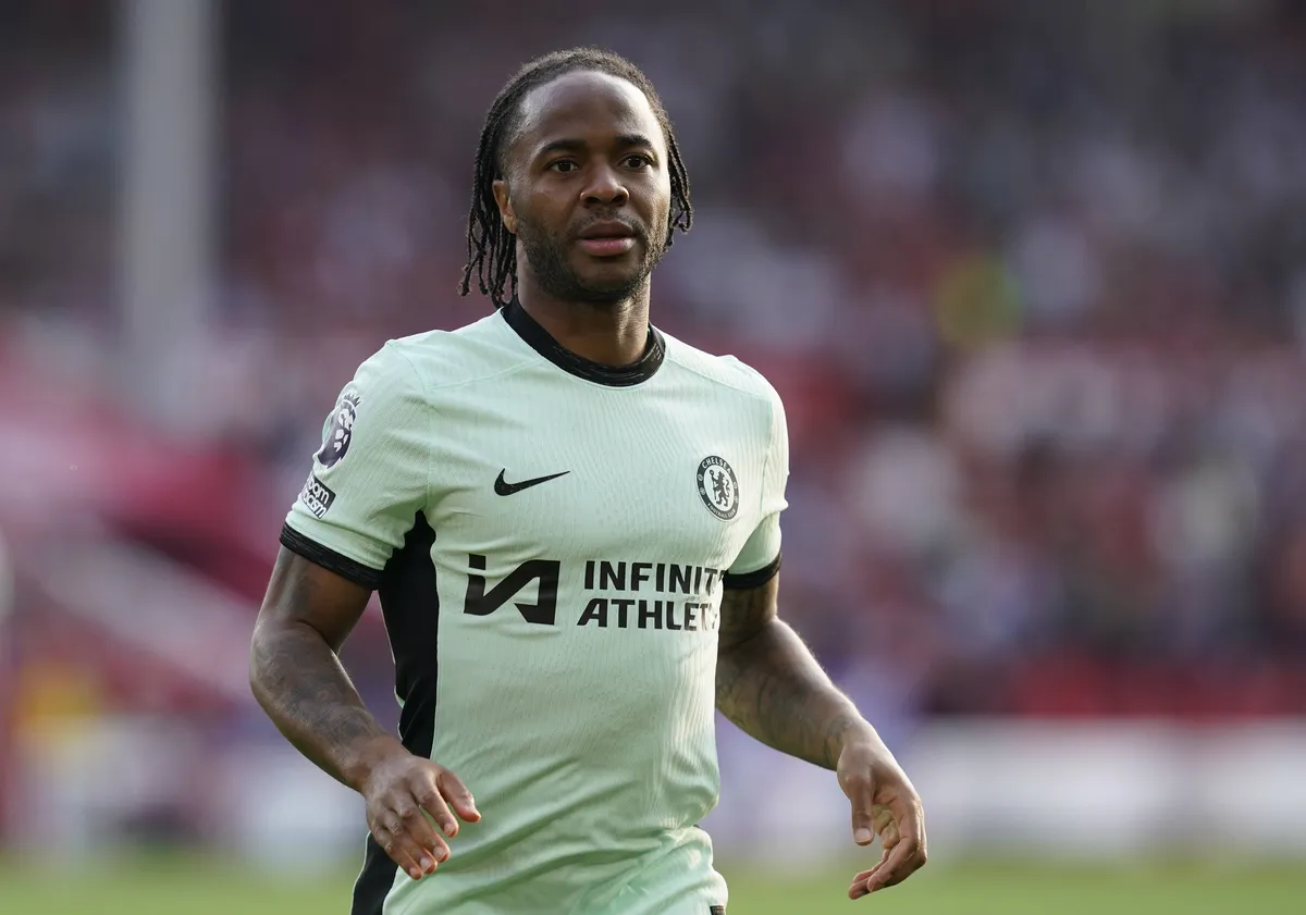 Nottingham, England, 11th May 2024. Raheem Sterling of Chelsea during the Premier League match at the City Ground, Notti