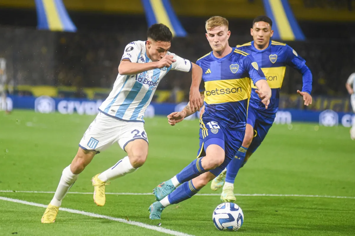 Racing y Boca participan de la Conmebol Sudamericana 2024