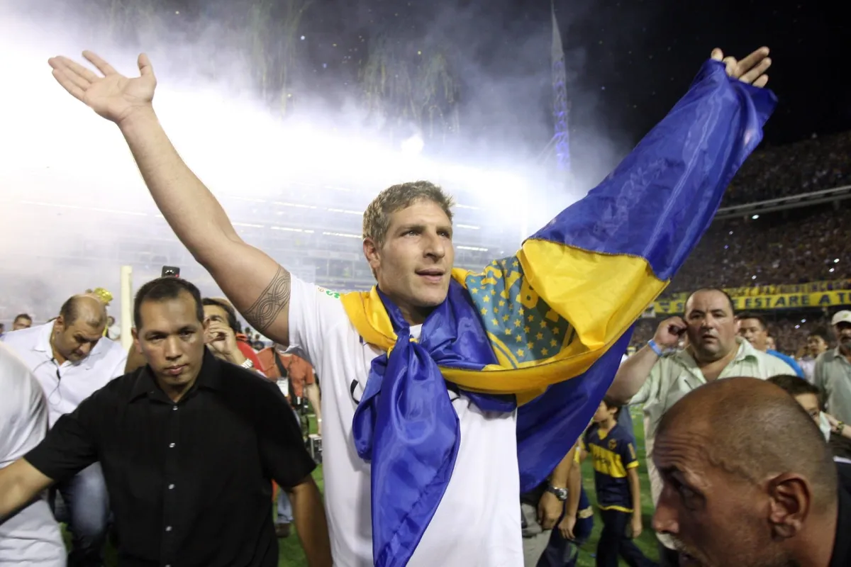 La despedida de Martín Palermo en la cancha de Boca