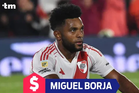 ¿Cuánto dinero gana Miguel Borja en River? Sueldo actualizado del Colibrí en 2025