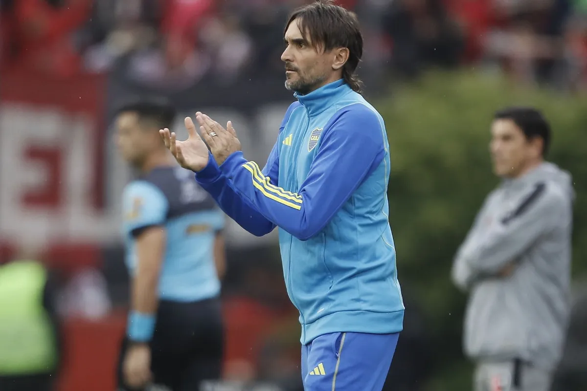 Diego Martínez y su justificación por el flojo partido de Boca