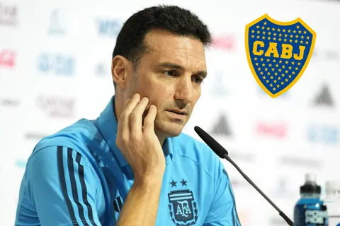 ¿Dirigiría a Boca? La peculiar respuesta de Scaloni