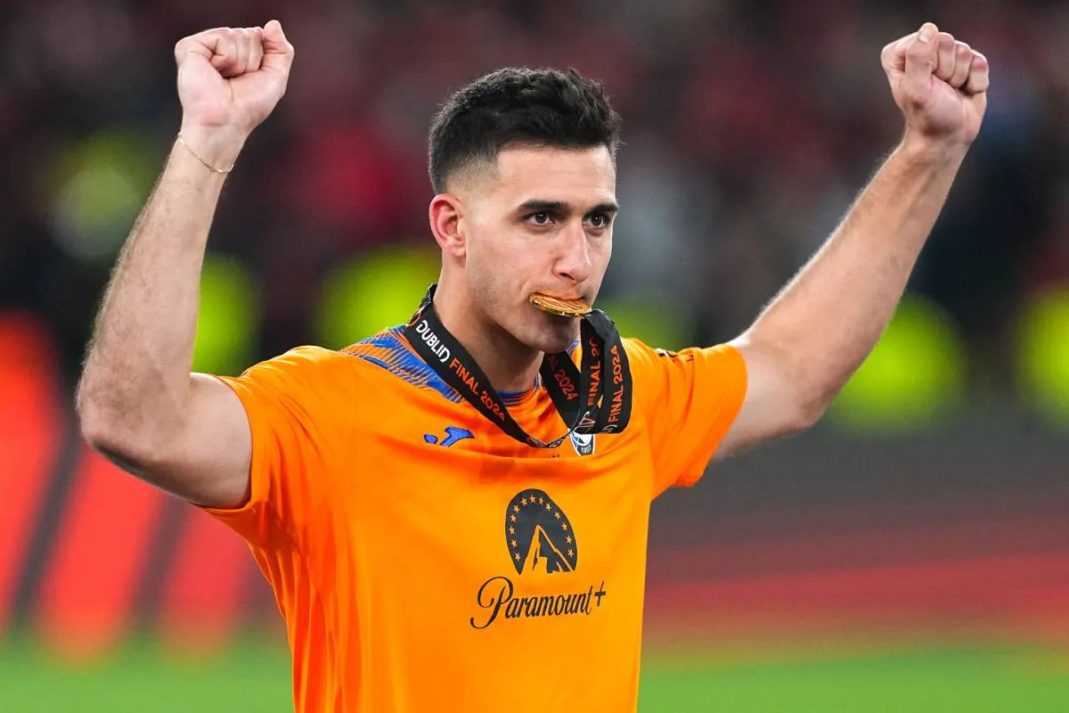 Juan Musso, campeón de la Europa League con Atalanta