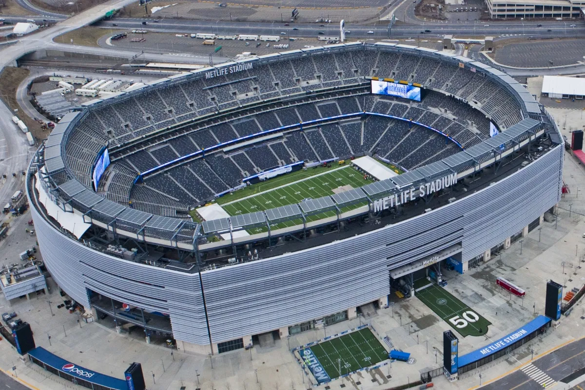Así luce el MetLife Stadium