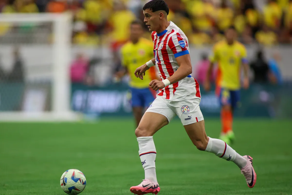 COLOMBIA – PARAGUAY, COPA AMERICA 2024 HOUSTON, TX, USA – JUNE 24TH 2024: Copa America first game of Group D between Col