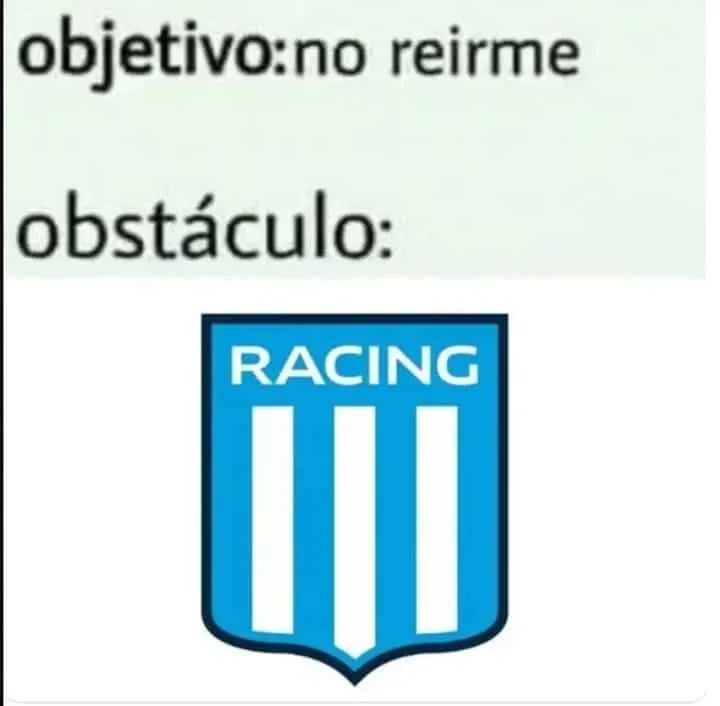 Meme de Racing