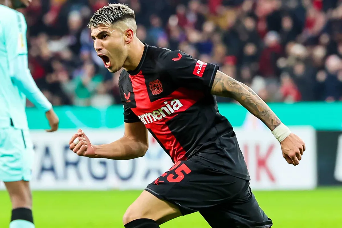 Exequiel Palacios en el Bayer Leverkusen