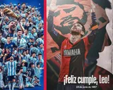 Los mejores saludos en redes por el cumpleaños 37 de Messi