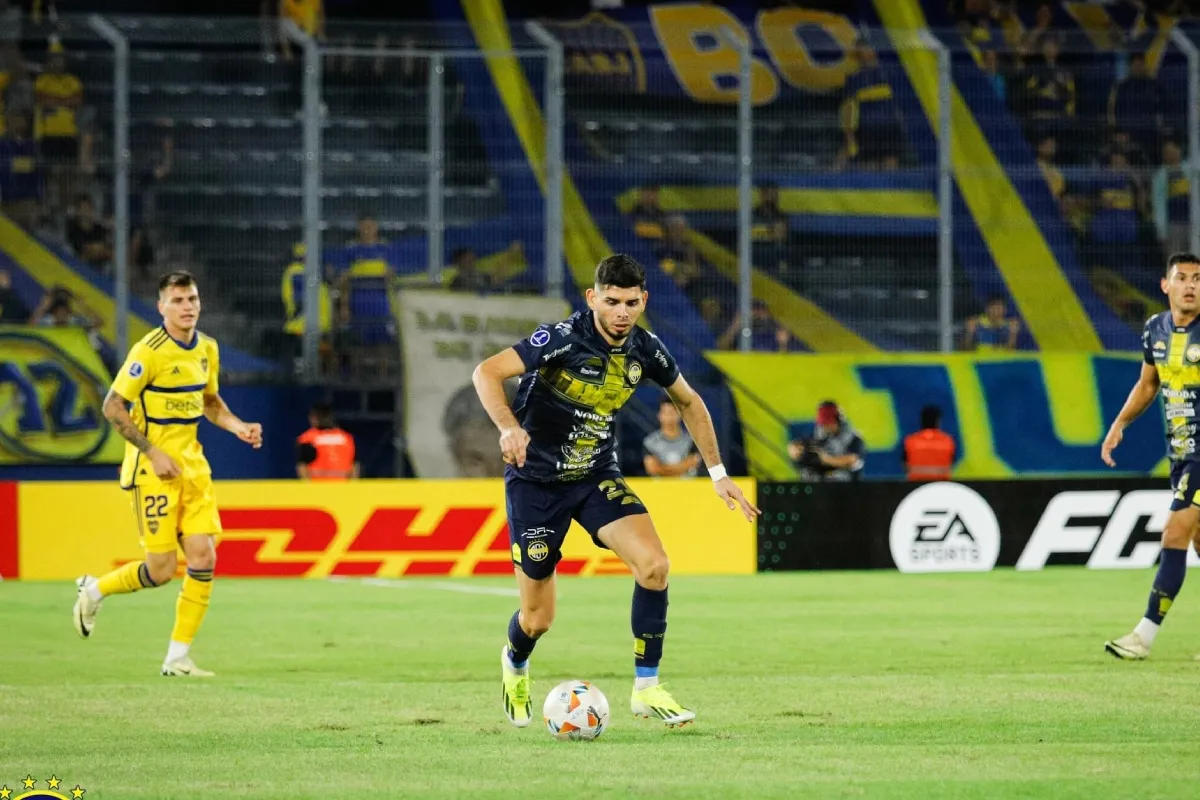 Sportivo Trinidense, caliente con el arbitraje vs Boca