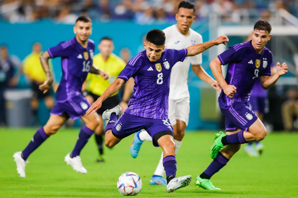 Soccer: International Friendly Soccer-Honduras at Argentina