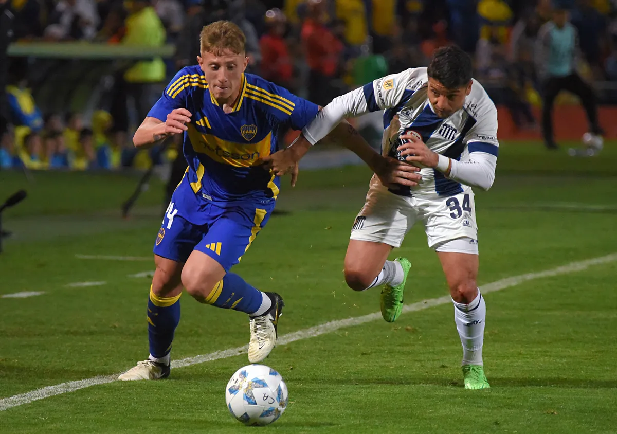 Juan Barinaga y Sebastian Palacios. Boca Juniors vs Talleres de Cordoba. Octavos de Final. Copa Argentina. Fotobaires. 7