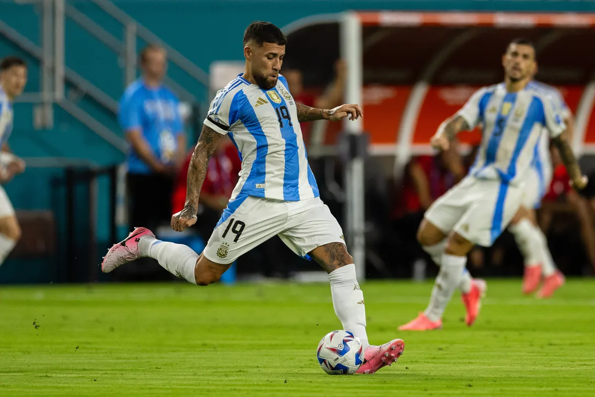 Soccer: Copa America-Argentina vs Peru