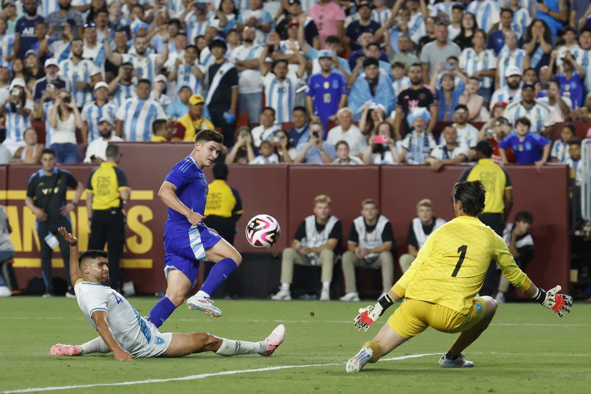 Soccer: International Friendly Soccer-Guatemala at Argentina
