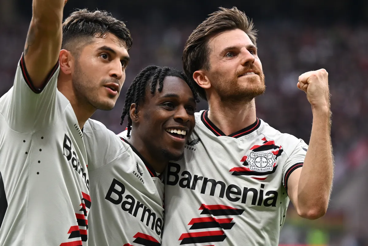 Exequiel Palacios, una de las figuras en Bayer Leverkusen