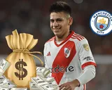 La FORTUNA que cobrará River de Manchester City si Echeverri es titular contra Boca