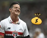 El detrás de escena de James Rodríguez en San Pablo: millones, negocio y decepción