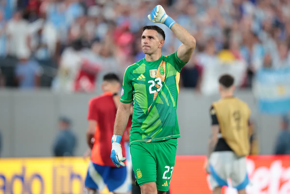 Soccer: Copa America-Chile vs Argentina