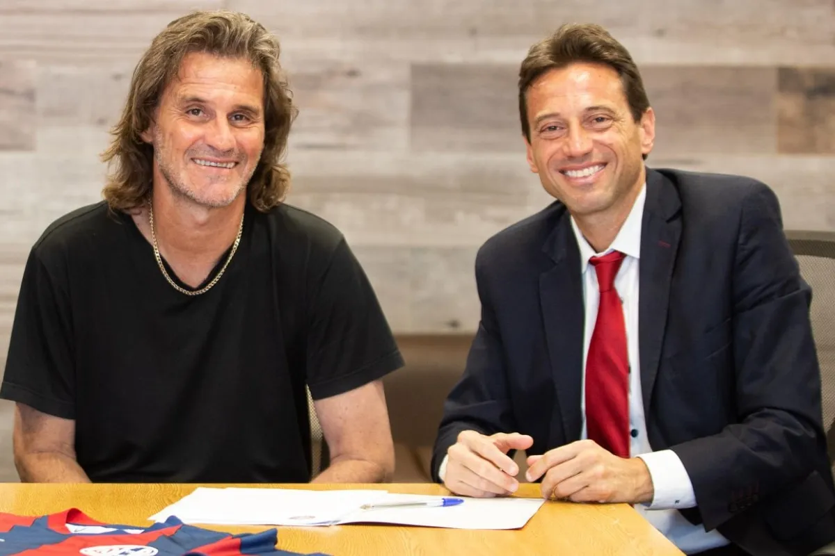 Rubén Darío Insúa y Marcelo Moretti, cuando todavía tenían relación en San Lorenzo