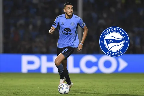 Mercado de pases Belgrano: la nueva oferta de Alavés por Matías Moreno