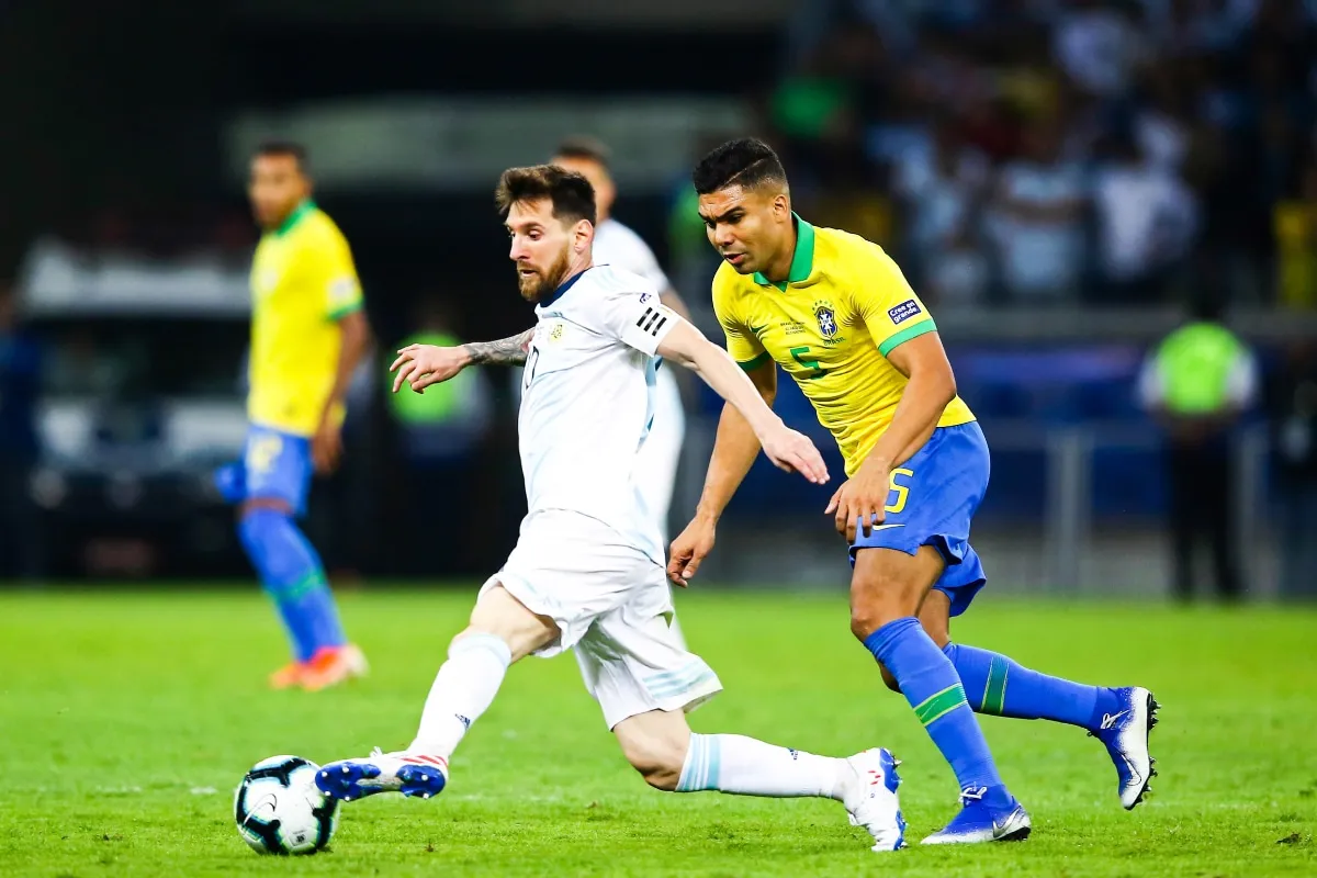 Lionel Messi en la semifinal de Copa América 2019 ante Brasil