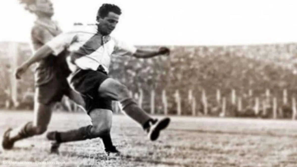 Bernabé Ferreyra, uno de los primeros grandes goleadores de la historia del fútbol argentino