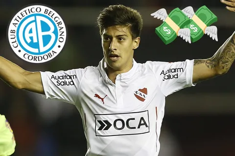 Refuerzos Belgrano: la millonaria deuda que mantiene Independiente con el Pirata por Rigoni