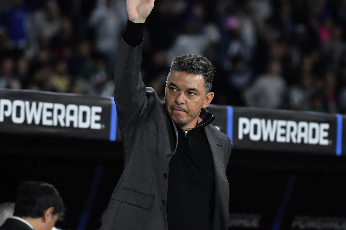 Gallardo, disconforme con el rendimiento de River
