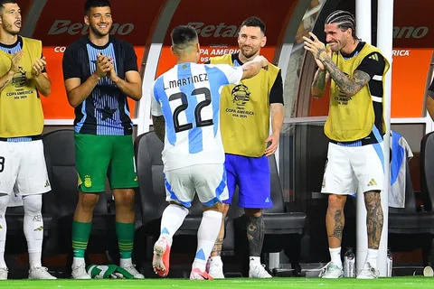 Copa América: Lautaro Martínez explicó por qué saludó a Messi en su festejo de gol