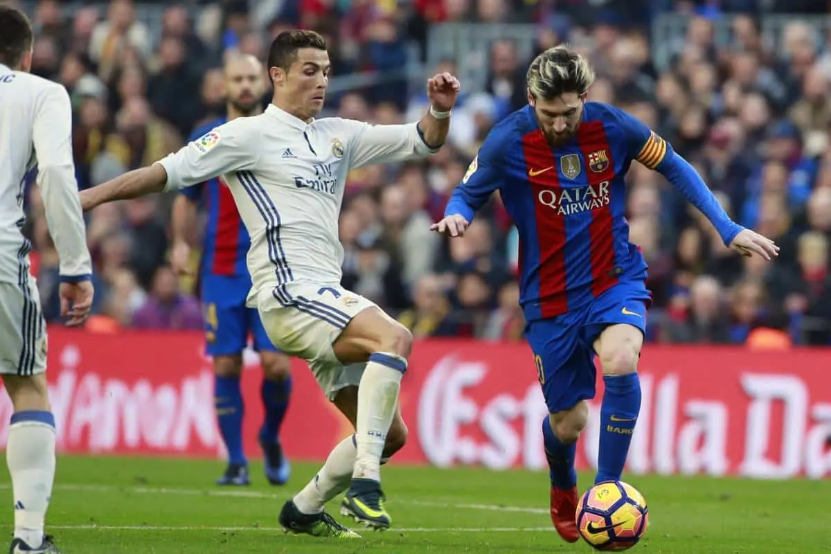 Lionel Messi y Cristiano Ronaldo, dos cracks de época