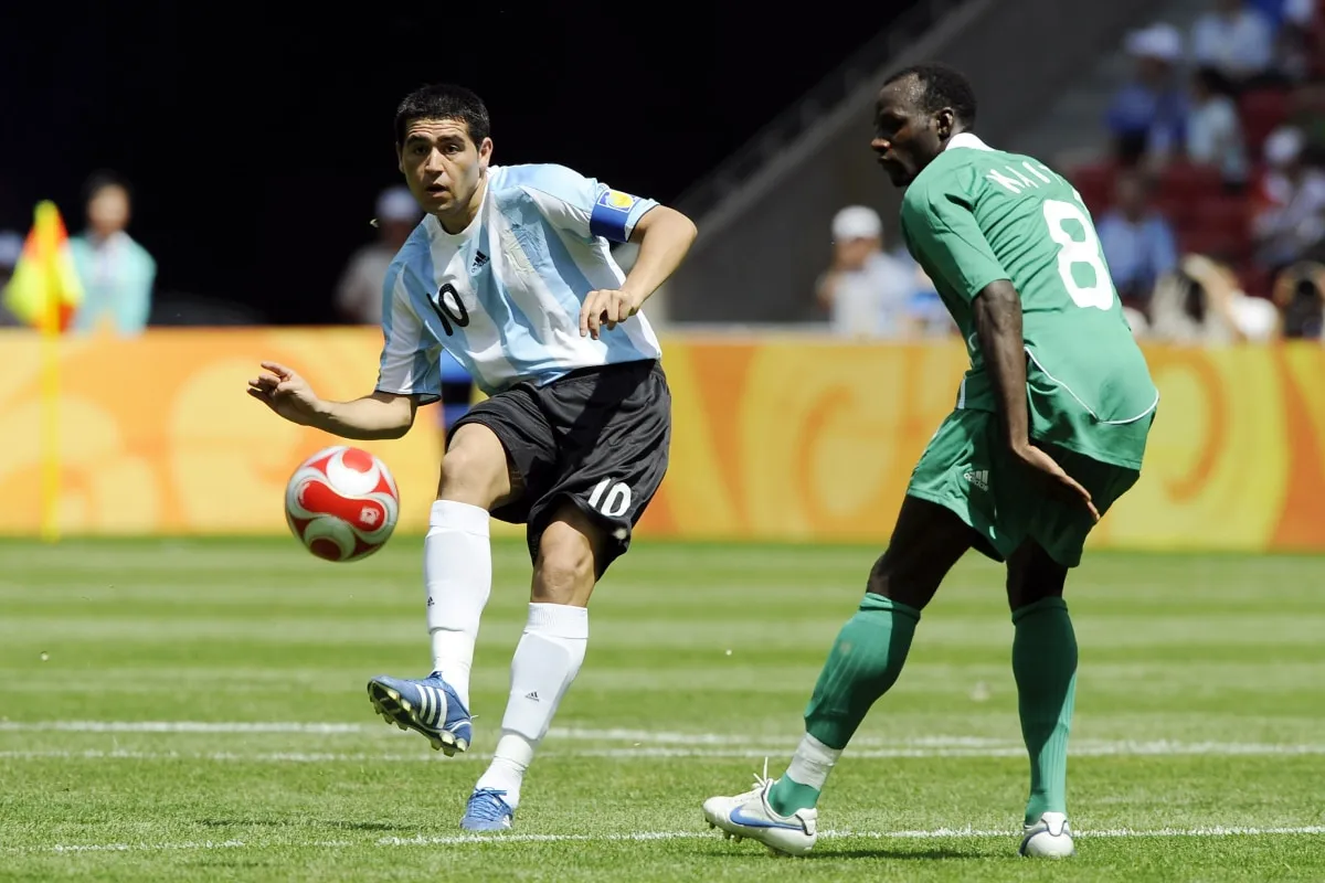 Juan Román Riquelme en los JJOO 2008