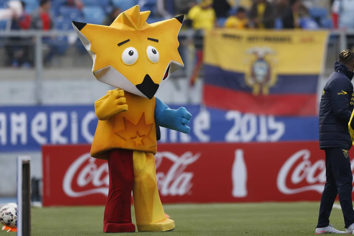 Football Mexico v Ecuador Copa America 2015 Mascot Zincha before Mexico against Ecuador for 201
