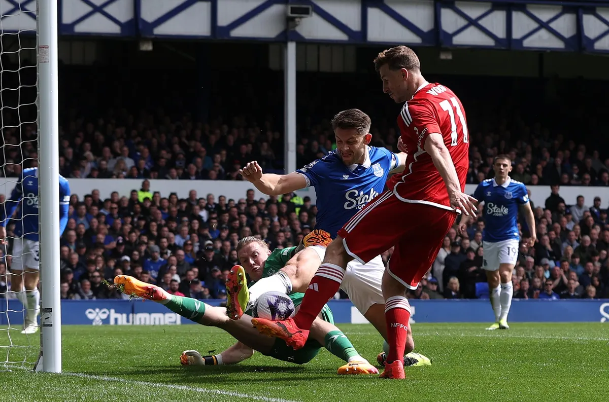 2024 Premier League Football Everton v Nottingham Forest Apr 21st