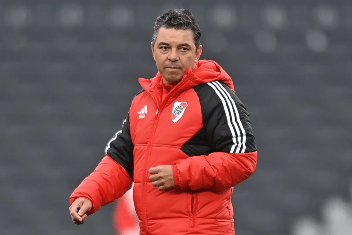 La conferencia de prensa de Gallardo tras empatar con Huracán
