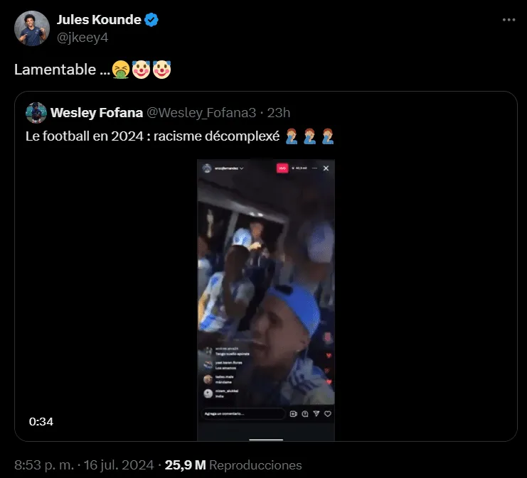 Captura de X