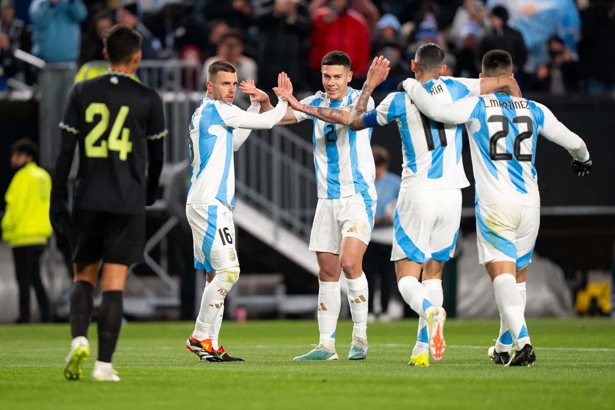 Soccer 2024: El Salvador vs Argentina MAR 22