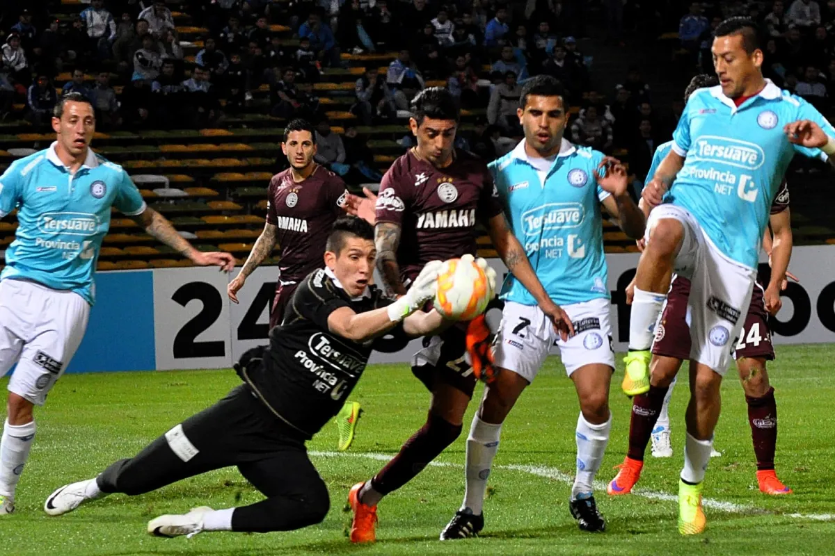 El equipo de Belgrano en la Copa Sudamericana 2015