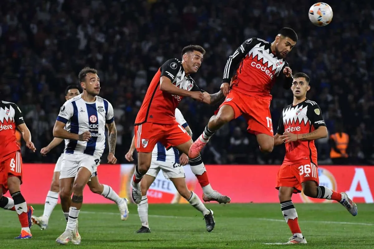 Paulo Díaz estampó el 0-1 en la Ida entre Talleres y River