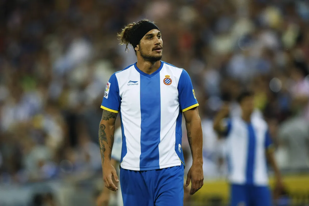 Pablo Osvaldo Espanyol JULY 27 2011 Football Soccer Pre season friendly match between RCD