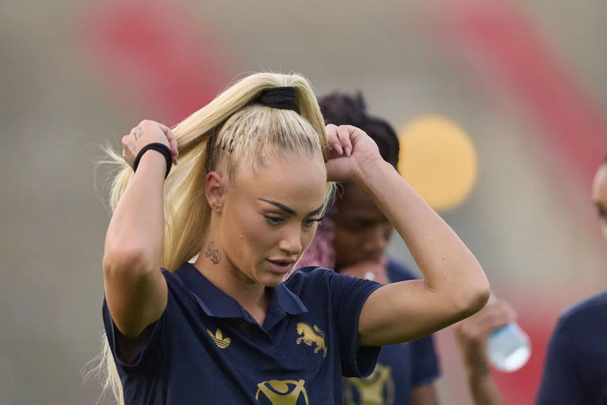 Alisha Debora Lehmann, JUVE women 7 in the women football match FC BAYERN MÜNCHEN – JUVENTUS TURIN 0-0 on Aug 20, 2024 i