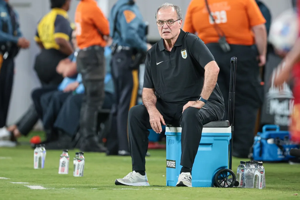 Marcelo Bielsa, DT de la Selección de Uruguay