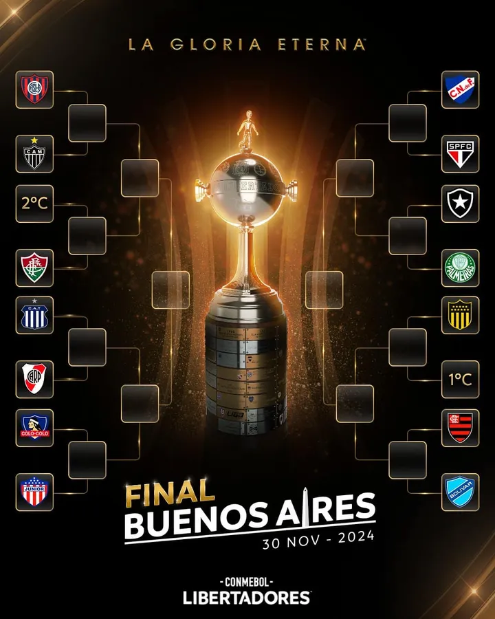 Cuadro de la Conmebol Libertadores 2024