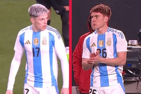 Valentín Barco debutó en la Selección Argentina: sus conexiones con Alejandro Garnacho