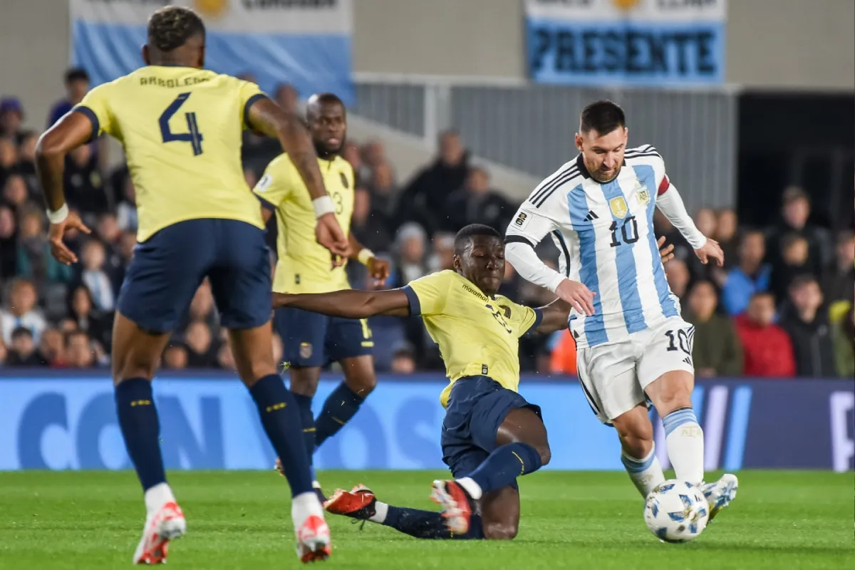 Argentina manda en el historial frente a Ecuador