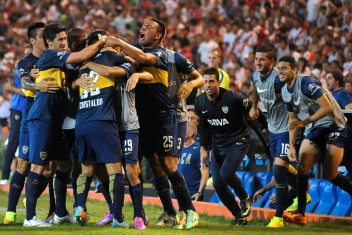El equipo de Boca que goleó 5-0 a River en enero de 2015