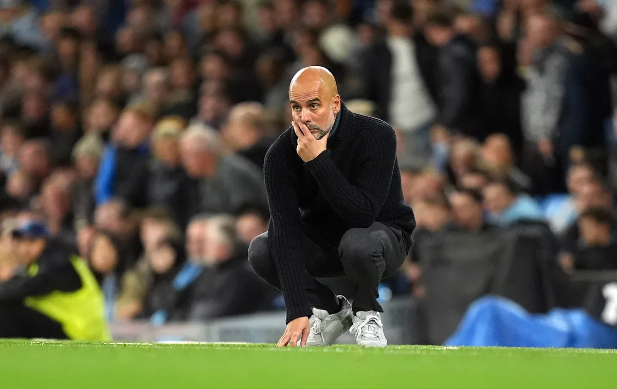 Manchester City v Watford – Carabao Cup – Third Round – Etihad Stadium Manchester City manager Pep Guardiola during the