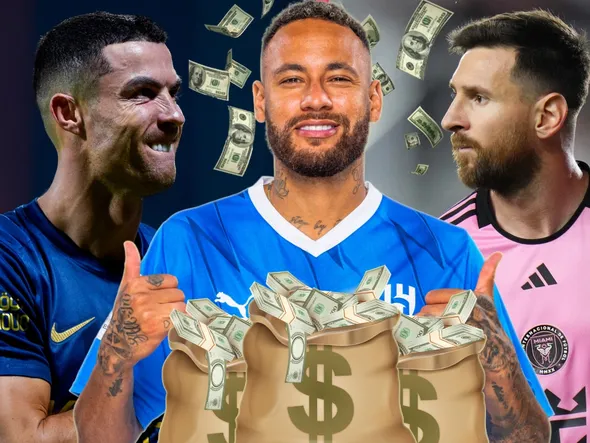 Cristiano agrandó la brecha sobre Messi: los 10 jugadores mejor pagos del mundo en 2024