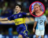 La reacción de Morena Beltrán ante el golazo de Lucas Blondel