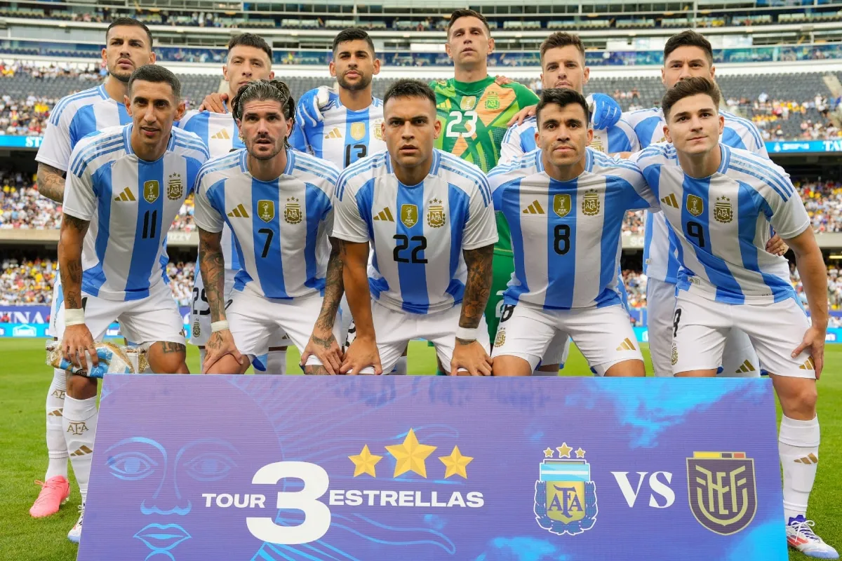 Argentina se prepara para jugar ante Guatemala