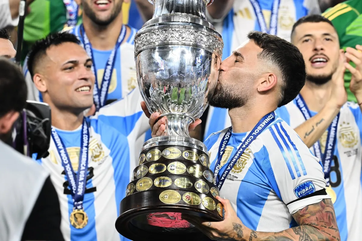 Nicolás Otamendi, campeón de Copa América 2024 con la Selección Argentina