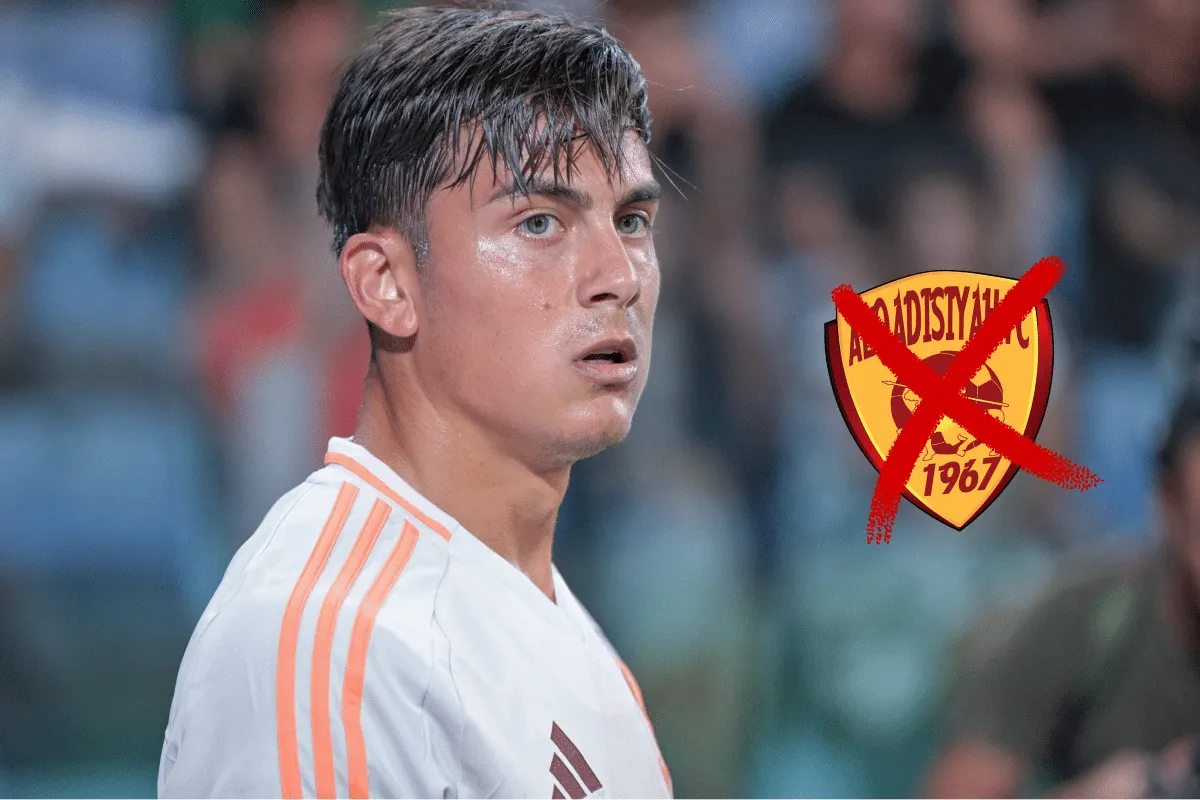 Dybala no irá a Arabia, y se quedará en Roma